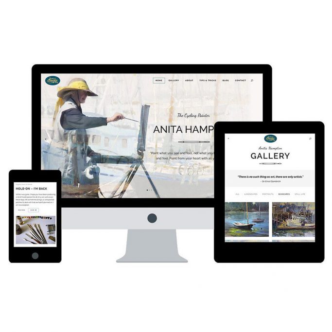 website for anita hampton