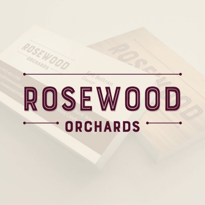 Logo Design for Rosewood Orchards